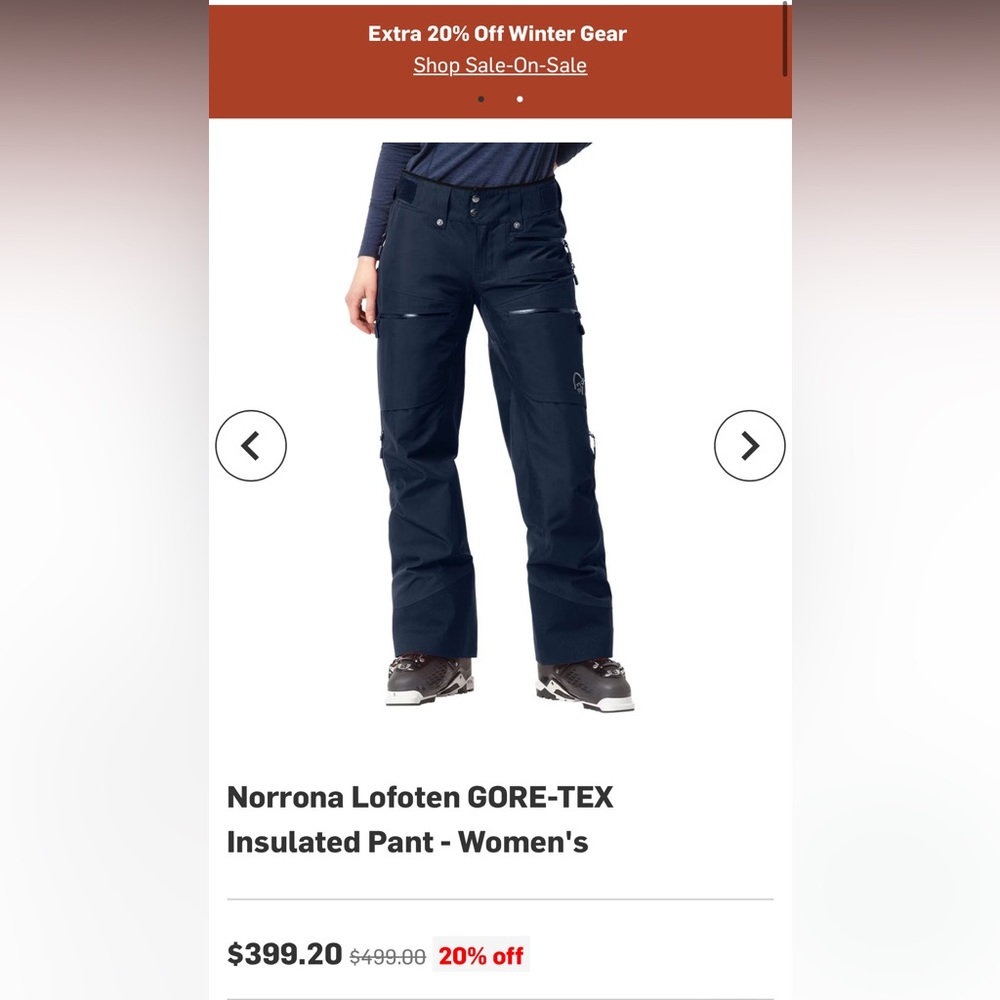 Norrona Insulated Ski & Snow Pants